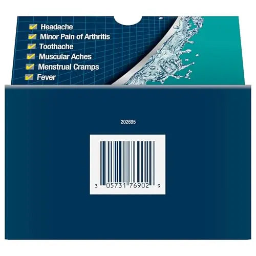 Advil Liqui-Gels minis Pain Reliever and Fever Reducer, Pain Medicine for Adults with Ibuprofen 200mg for Pain Relief - 50x2 Liquid Filled Capsules Advil Au supplements
