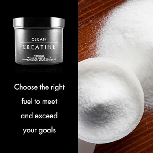 Clean Creatine - 100% Creapure® Creatine Monohydrate Powder for Muscle Growth CLEAN Au supplements