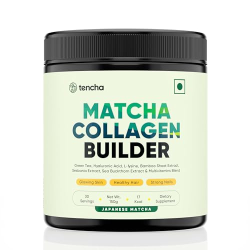 Collagen Supplements for Women & Men, 30 Servings, 150 GM | 100% Vegan Collagen Powder Tencha Au supplements