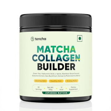 Collagen Supplements for Women & Men, 30 Servings, 150 GM | 100% Vegan Collagen Powder Tencha Au supplements