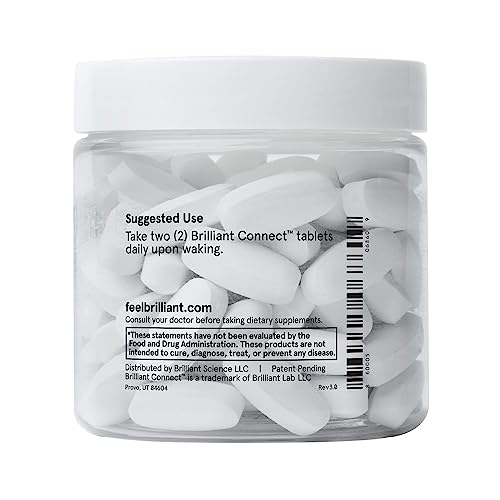 Brilliant Connect Period Health Supplement – Promotes Relief from Cramps, Fatigue Feel Brilliant Au supplements