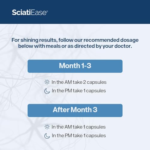SciatiEase Sciatic Nerve Health Support - Sciatic Nerve Supplement with Pea, Vitamin B SciatiEase Au supplements