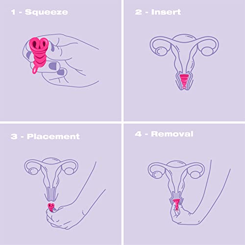 Intimina Lily Cup One - Collapsible Disposable Menstrual Cups for Beginners, Small Menstrual Cup INTIMINA Au supplements