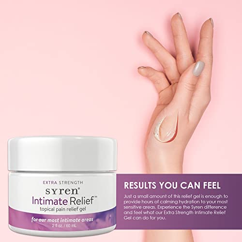 Syren Intimate Relief - Intimate Pain Relieving Gel - Relieves Vulva Pain, Throbbing, Spasms, Vaginal Dryness SYREN Au supplements