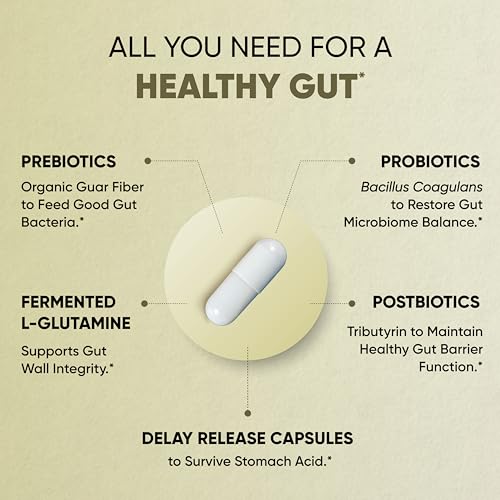 Sandhu's Gut Health - Prebiotic, Probiotic, Postbiotic & L-Glutamine – Digestive Health Sandhu's Au supplements