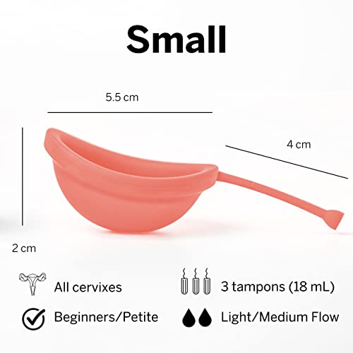 Pixie Cup 2 Menstrual Discs - Most Comfortable Reusable Period Discs - Removable Stem Pixie Cup Au supplements
