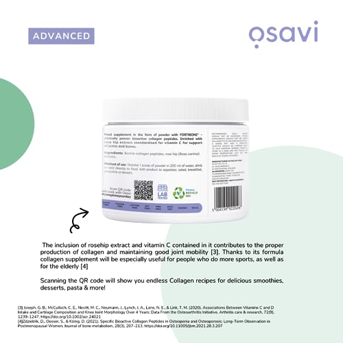 Osavi Collagen Peptides - Joints & Bones - 153g OSAVI Au supplements