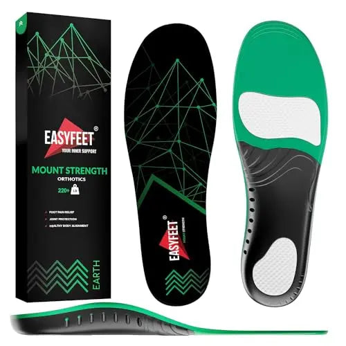 220+ lbs Plantar Fasciitis Strong Arch Support Insoles Inserts Men Women EASYFEETAU supplements