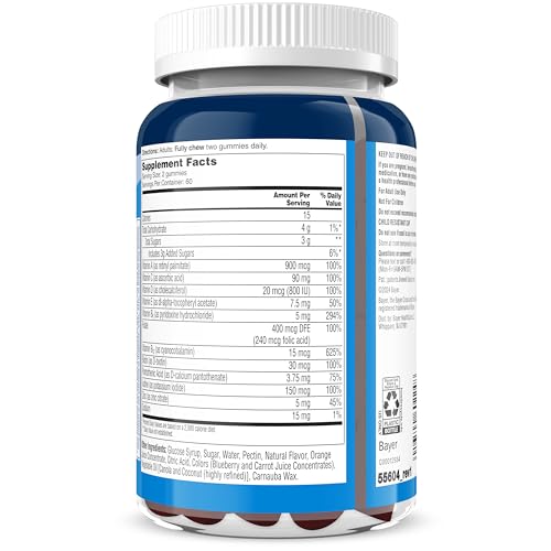 One A Day Men’s Daily Essentials Multivitamin Gummies, Multivitamin for Men, Bone Health, Zinc, Raspberry Natural Flavor, 120 Gummies ONE A DAY Au supplements