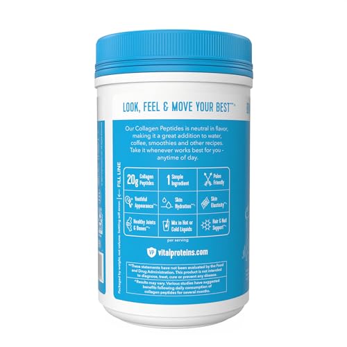 Vital Proteins Collagen Peptides Powder, Promotes Hair, Nail, Skin, Bone and Joint Health Vital Proteins Au supplements