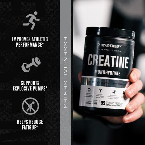 Jacked Factory Creatine Monohydrate Powder 425g - Creatine Supplement for Muscle Jacked Factory Au supplements