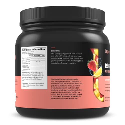 Legion Recharge Post Workout Supplement - All Natural Muscle Builder & Recovery Drink Legion Au supplements