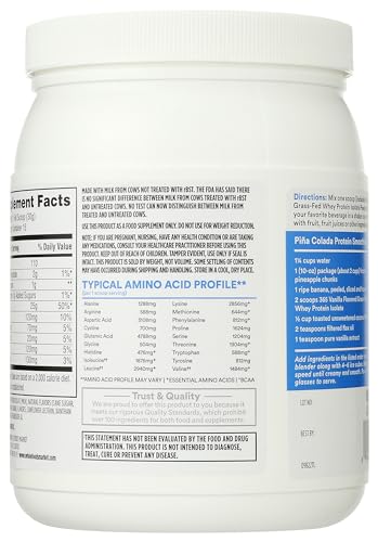 365 by Whole Foods Market, Vanilla Whey Protein Isolate, 15.9 Ounce 365 by Whole Foods Market Au supplements