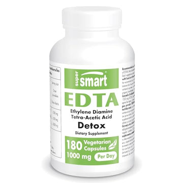 Supersmart - EDTA 1000mg per Day - Calcium Disodium EDTA Supplement | Non-GMO Supersmart Au supplements