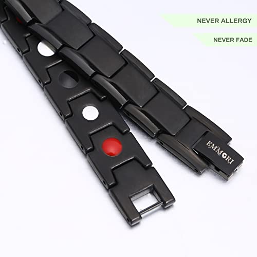 EMMORI Ultra Strength Magnetic Bracelet - 3,500 Gauss Per Magnet -Magnetic Bracelets Emmori Au supplements