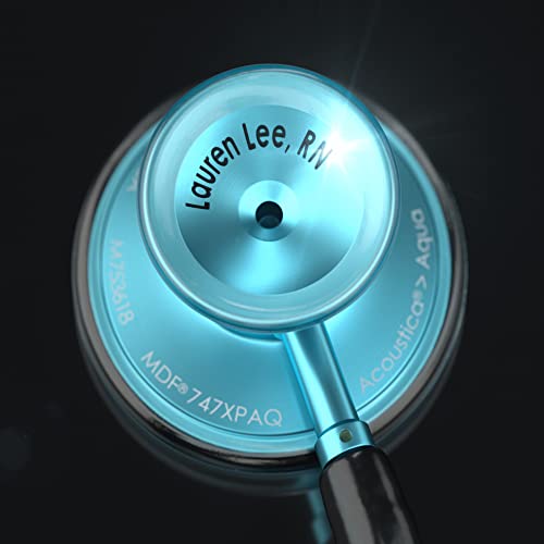 Engravable - MDF Acoustica Lightweight Personalized Custom Stethoscope MDF Instruments Au supplements
