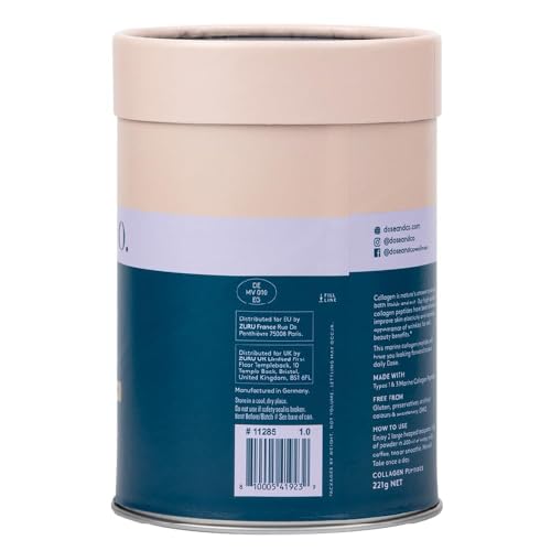 Dose & Co Marine Collagen Peptides with Vitamin C, Unflavoured - 221g Powder Supplement DOSE & CO Au supplements
