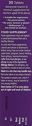 Vitabiotics Wellwoman 50+, 30 Tablets, Pack of 1 Vitabiotics Au supplements