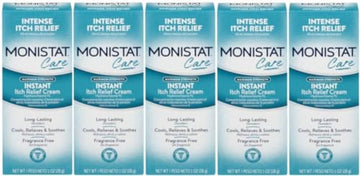 Monistat Care Maximum Strength Instant Itch Relief Cream, 1 Ounce each (Value Pack of 5) My Store Au supplements