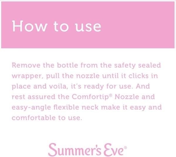Summer's Eve Douches Extra Cleansing (Island Splash) Summer's Eve Au supplements
