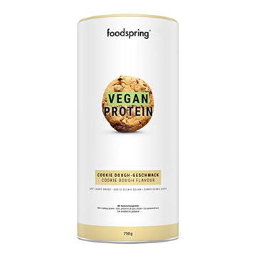 foodspring Vegan Protein Cookie Dough - 21g Protein per Shake to Build Muscle, B12, B6, folic Acid foodspring Au supplements