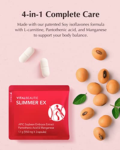 VITALBEAUTIE SLIMEREX L-Carnitine Supplement for Men & Women | Energy Support VITALBEAUTIE Au supplements
