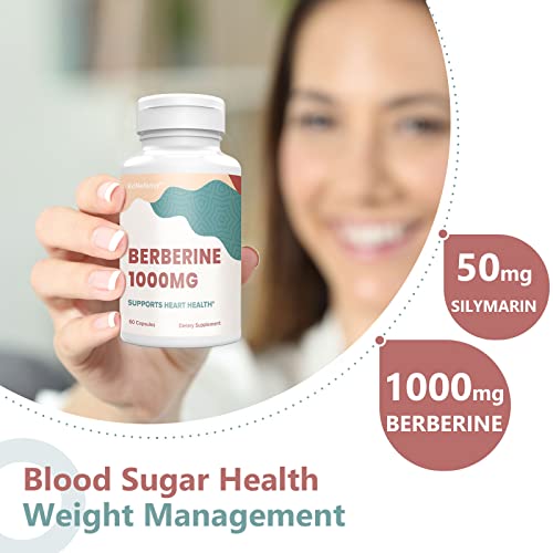 KoNefancy Berberine HCL Supplement 1000mg, High Absorption Berberine Plus Vegan KoNefancy Au supplements