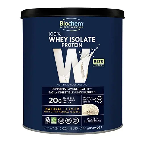 Biochem, Whey Protein Powder, 20g of Protein to Support Muscles and Intense Workouts BiochemAU supplements