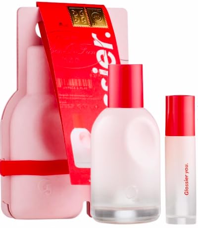 Glossier You Limited Edition Two of You Eau de Parfum Holiday Gift Set - Full Size Spray (1.7oz / 50ml) and Travel Size Rollerball (0.27oz / 8ml) Glossier Au supplements