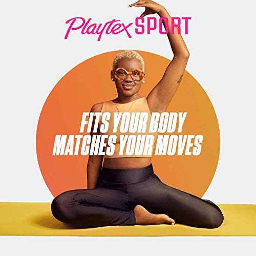 Playtex Sport Tampons, Regular Absorbency, Fragrance-Free - 48ct (Packaging May Vary) PLAYTEX Au supplements