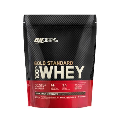 Optimum Nutrition Gold Standard 100% Whey Protein Powder, Double Rich Chocolate Optimum Nutrition Au supplements