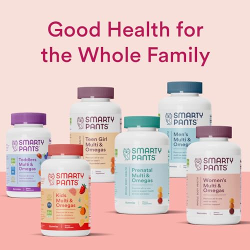 SmartyPants Teen Girl Multivitamin Gummies: Omega 3 Fish Oil (EPA/DHA), Vitamin D3 SmartyPants Au supplements