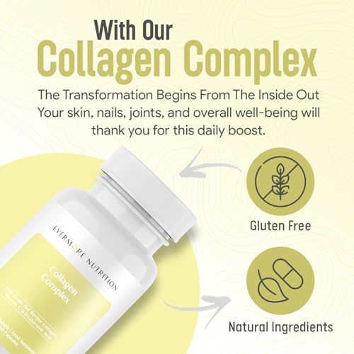 EVERMORE NUTRITION Grass Fed Collagen Complex with Hyaluronic Acid, Vitamin C and Active Peptides EVERMORE NUTRITION Au supplements