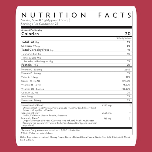 Natrava Beets+ | Organic Beet Root Powder, Vitamins, and Prebiotics | Supports Healthy Natrava Au supplements