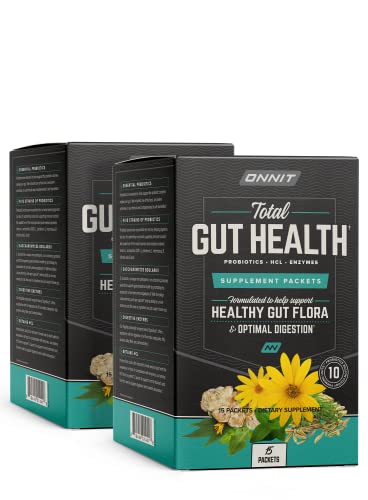 ONNIT Total Gut Health - Complete Probiotics & Digestive Enzyme Supplement ONNIT Au supplements