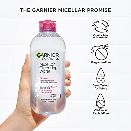 Garnier SkinActive Micellar Water for All Skin Types, Facial Cleanser & Makeup Remover Garnier Au supplements