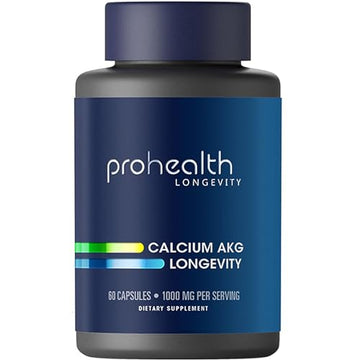 ProHealth Calcium AKG Longevity (Alpha Ketoglutarate) (1,000 mg per 2 Capsule Serving ProHealth Au supplements