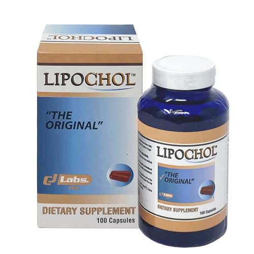 LIPOCHOL, Liver Health, Vitamin and Nutrient Boost (100 Capsules/Pack of 1) LIPOCHOL Au supplements