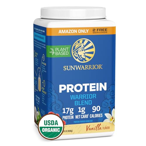 Vegan Protein Powder Plant-based Protein Powder USDA Organic | BCAA Amino Acids Sunwarrior Au supplements