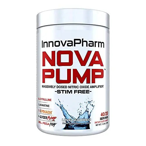 InnovaPharm NOVAPUMP (Unflavored) 320 Grams InnovaPharm uk supplements