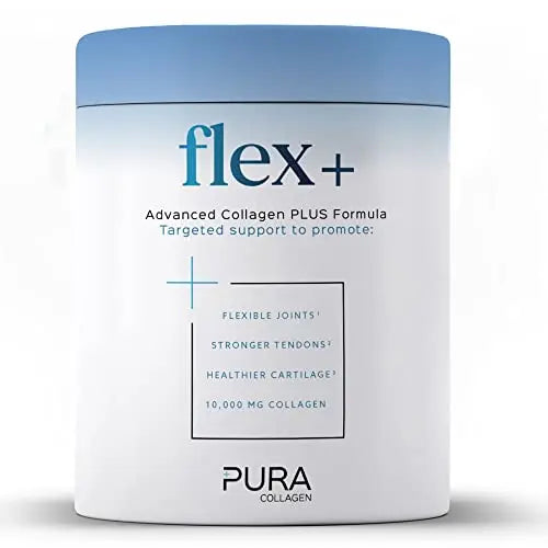 Pura Collagen Powdered Supplement Flex+, 10,000 mg Hydrolysed Peptides, Vitamin C & Manganese Pura CollagenAU supplements