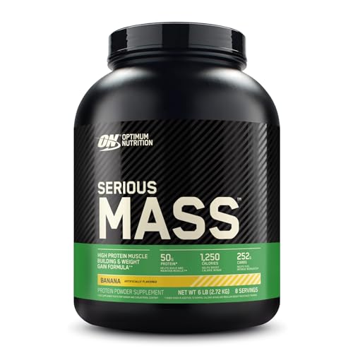 Optimum Nutrition Serious Mass, Weight Gainer Protein Powder with Creatine, Added Optimum Nutrition Au supplements