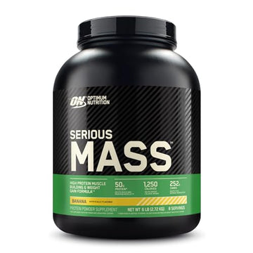 Optimum Nutrition Serious Mass, Weight Gainer Protein Powder with Creatine, Added Optimum Nutrition Au supplements