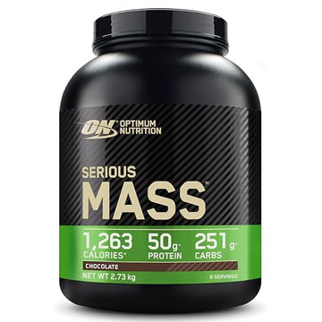 Optimum Nutrition Serious Mass Protein Powder High Calorie Mass Gainer with Vitamins Optimum Nutrition Au supplements