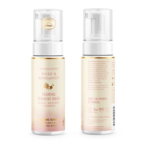 Honestly pHresh Natural Prebiotic & Probiotic Foaming Feminine Wash, pH Balanced with Essential Minerals Honestly pHresh Au supplements