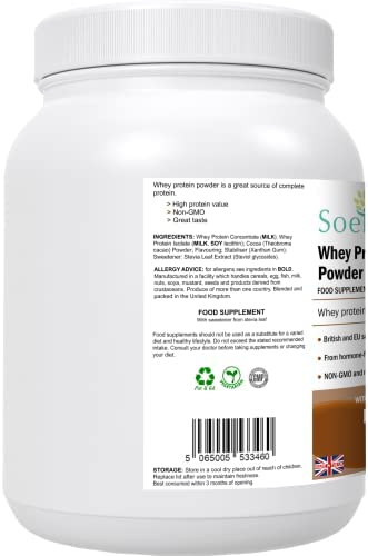 Soetik Whey Protein Powder (Chocolate Flavour) 600g Soetik Au supplements