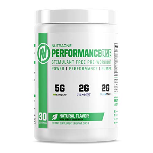 PerformanceOne Best Stimulant-Free Pre Workout Powder by NutraOne for Women and Men NutraOne Nutrition Au supplements