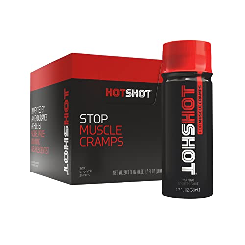 HOTSHOT Sports Shot Muscle Cramp Relief, All Natural Liquid Sports Drink, Scientifically HOTSHOT Au supplements