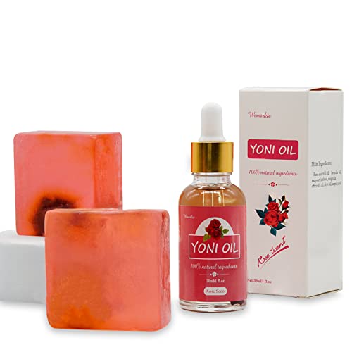 Yoni Soap Bars Vaginal Wash & Natural Yoni Oil Set Of 3, Ph Balance Eliminates Odor for Women Wovarkie Au supplements