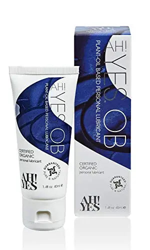 AH! YES OB - Natural Plant Oil Based Personal Lubricant AH! YESAU supplements